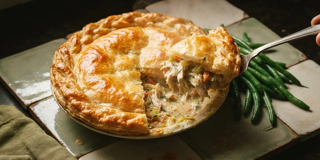 Chicken and Leek Pie
